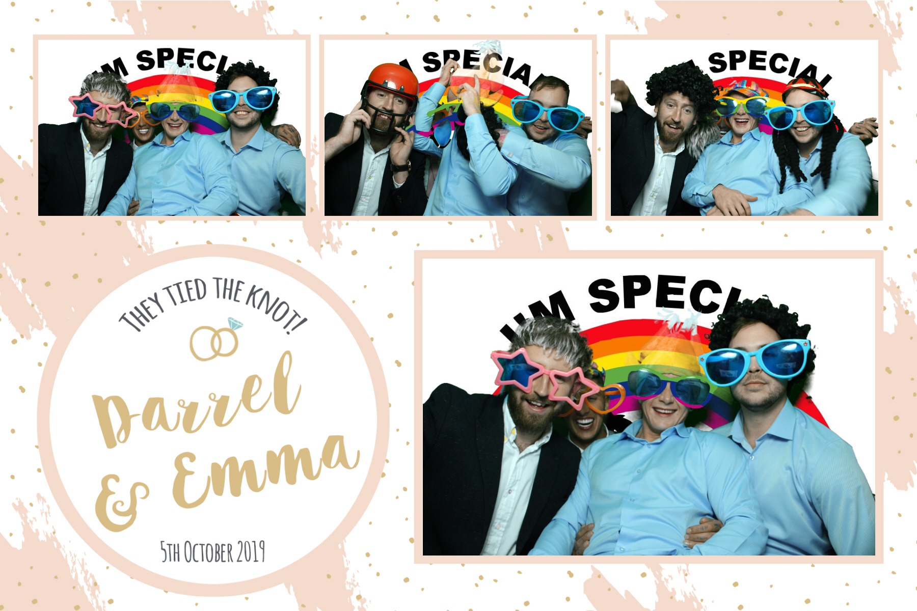 Darrel and Emma | View more photos from the event at gallery.blissbooth.co.uk/u/BlissBooth/Darrel-and-Emma